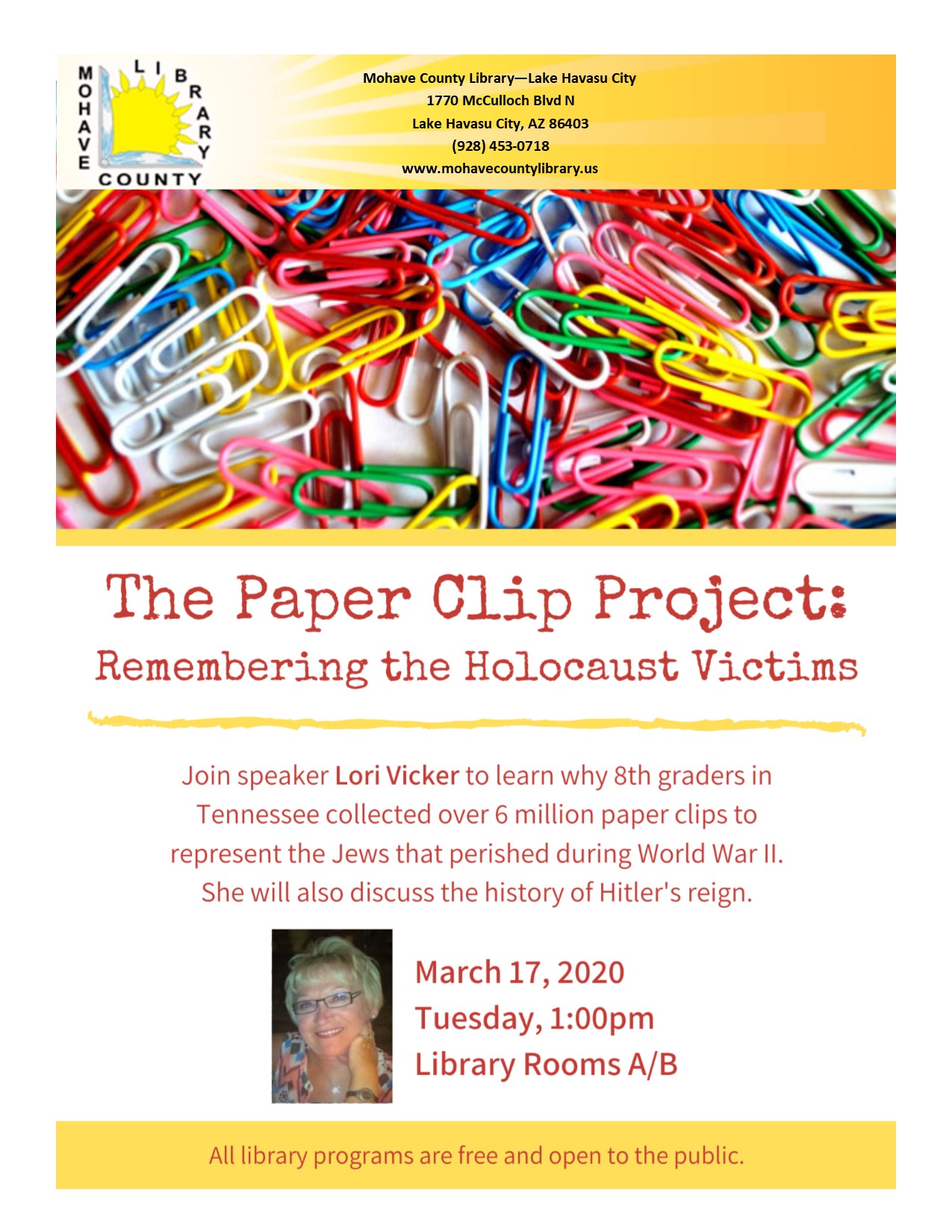 The Paper Clip Project is now cancelled